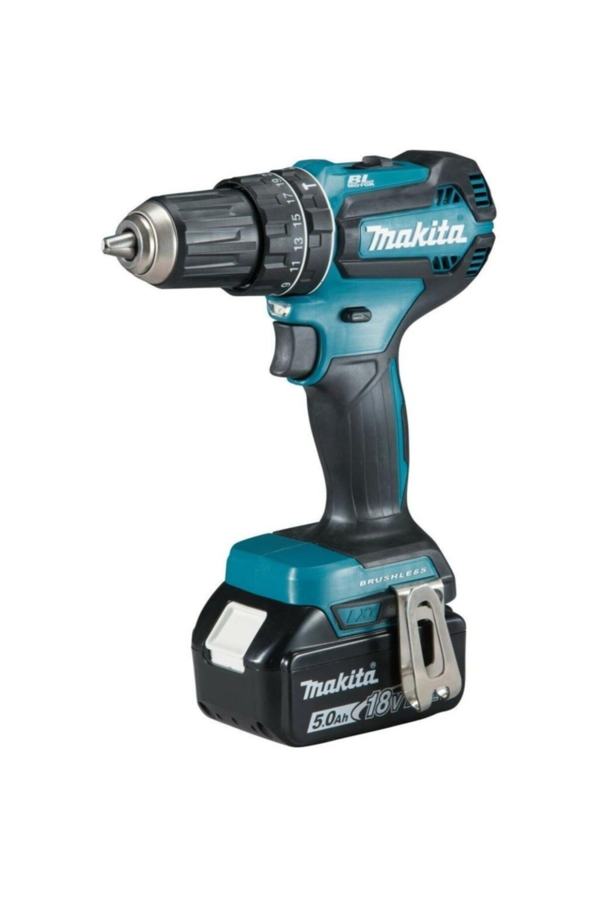 MAKİTA DHP485RTJ AKÜLÜ DARBELİ MATKAP 18V 5 Ah