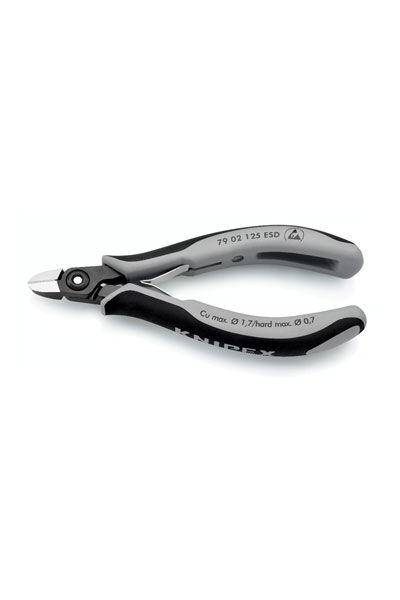 KNIPEX 79 02 125ESD HASSAS ELEKTRONİKÇİ YAN KESKİ ESD