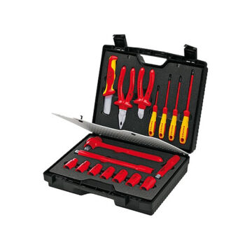 KNIPEX 98 99 11 KOMPAKT TAKIM ÇANTASI 17 PARÇALI
