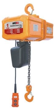 BIGLIFT ELEKTRİKLİ ZİNCİRLİ VİNÇ 1 TON 6 MT