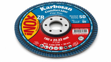 KARBOSAN 180 FLAP DİSK INOX 60 KUM