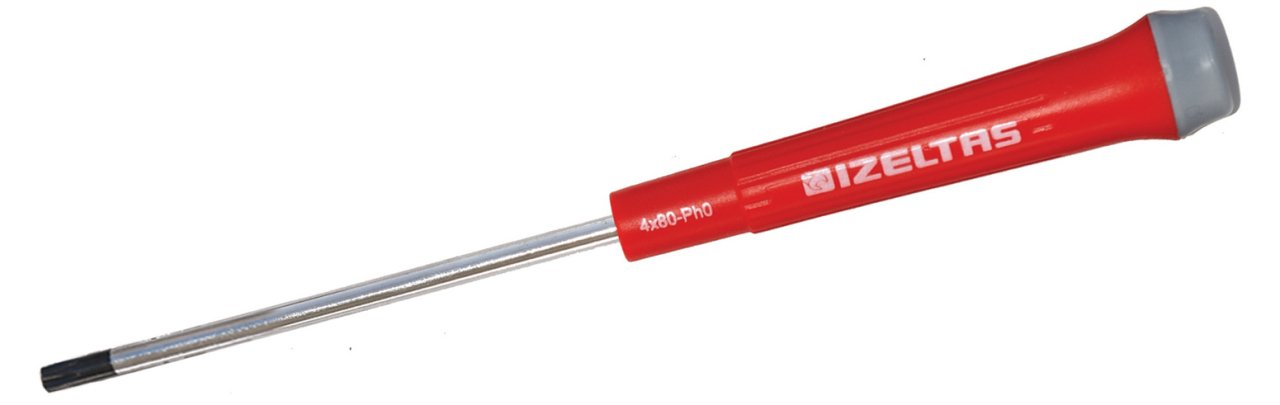 İzeltaş 4530170860 T8X60 Torx Uçlu Klemens Tornavida