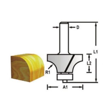 FREZE BIÇAĞI 12x53 mm