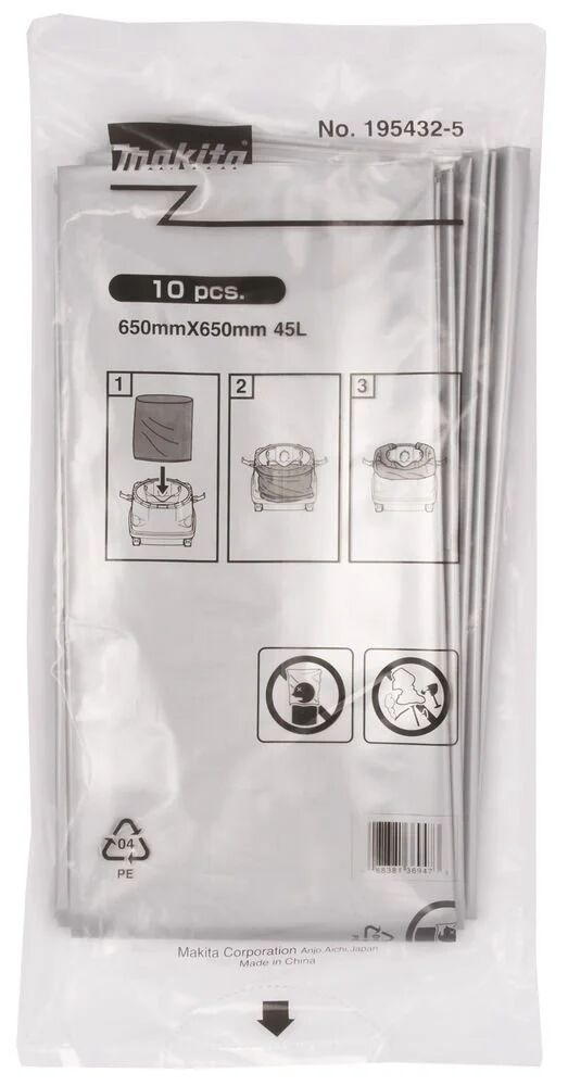 MAKITA 195432-5 POLİMER TORBA DVC155/DVC860/VC3211/VC2512
