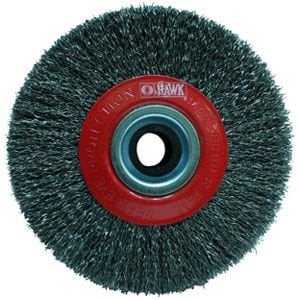 GRİ TELLİ DAİRE FIRÇA 150x25 mm
