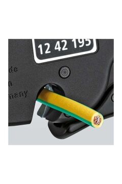 KNIPEX 12 42 195 KABLO SIYIRMA-OTOMATİK DERİNLİK