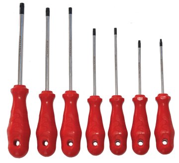 İzeltaş 4775008107 7'Li Torx Uçlu Tornavida Takımı