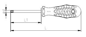 İzeltaş 4776180020 Tr 20 Delikli Torx Uçlu Tornavida