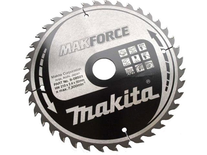 Makıta B-08501 Daire Testere 210X40Diş