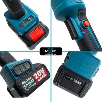 MAX-EXTRA MXP6890 AKÜLÜ TAŞLAMA 115 MM 20V4AMP
