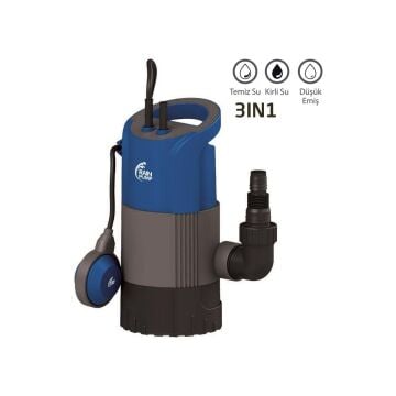 RAINPUMP CD900P 3N1 DRENAJ/DALGIÇ POMPA