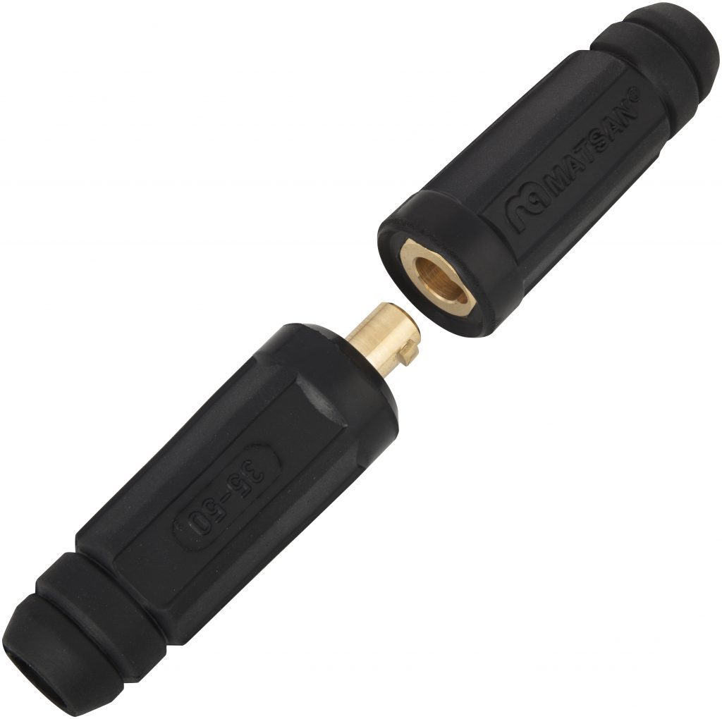 Matsan Avrupa Tip Kaynak Kablo Bağlantı Elemanı Takımı 35-50mm²