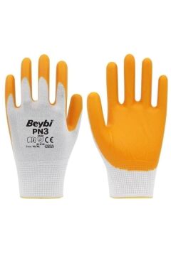 BEYBİ NİTRİL ELDİVEN PN3 BEYAZ SARI 12 ADET
