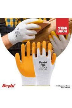 BEYBİ NİTRİL ELDİVEN PN3 BEYAZ SARI 12 ADET