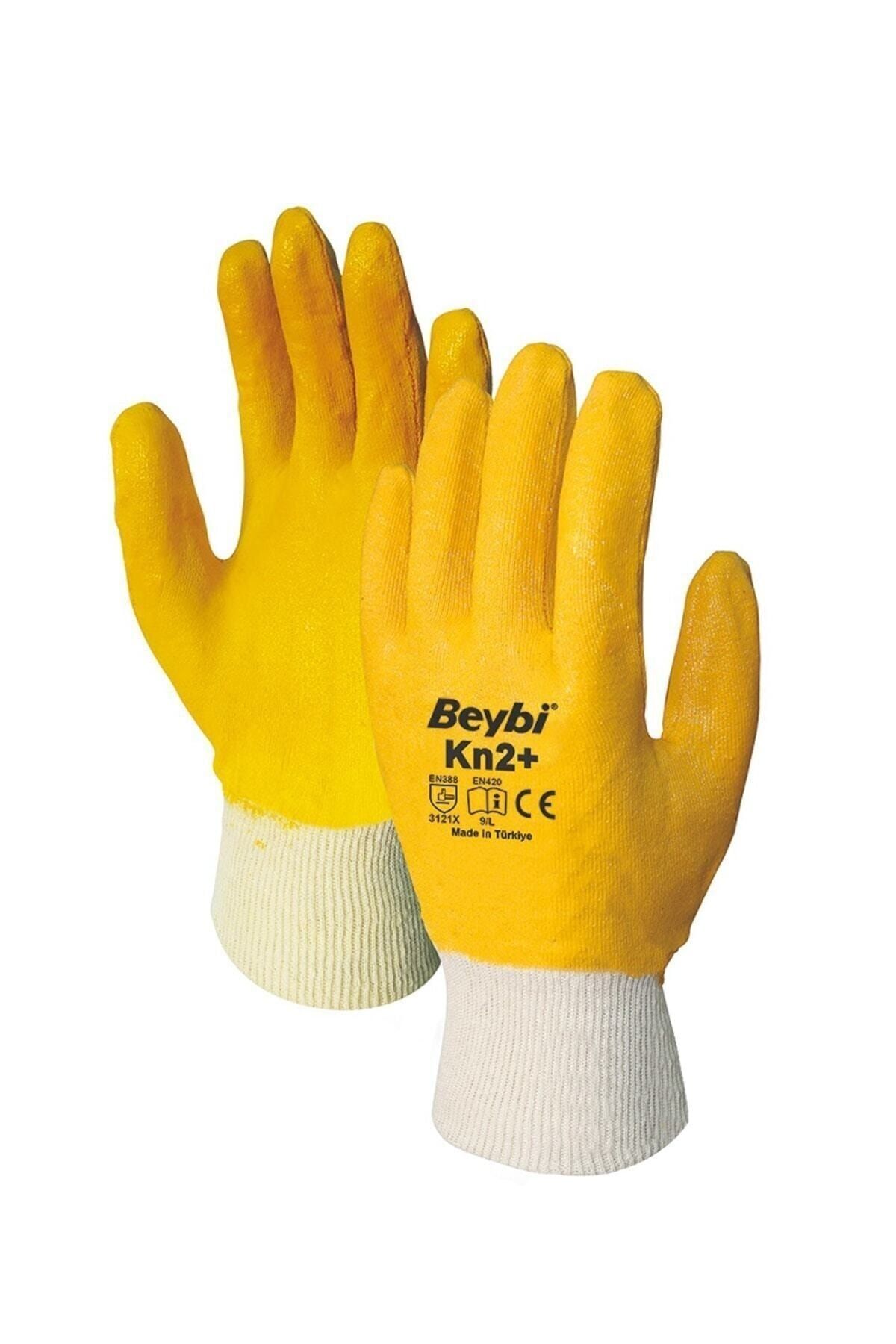 BEYBİ NİTRİL ELDİVEN KN2+ (PLUS) SARI 12 ADET