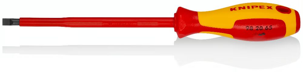 KNIPEX 98 20 65 VDE DÜZ UÇLU TORNAVİDA 262 mm