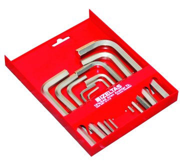 İzeltaş 4901003112 12 Li Allen Anahtar Takımı Sae