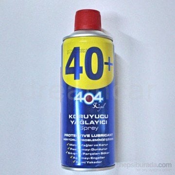 404 Çok Amaçlı Koruyucu Yağlayıcı Pas Sökücü Sprey 400Ml