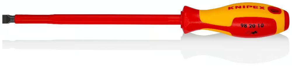 KNIPEX 98 20 10 VDE DÜZ UÇLU TORNAVİDA 320 mm
