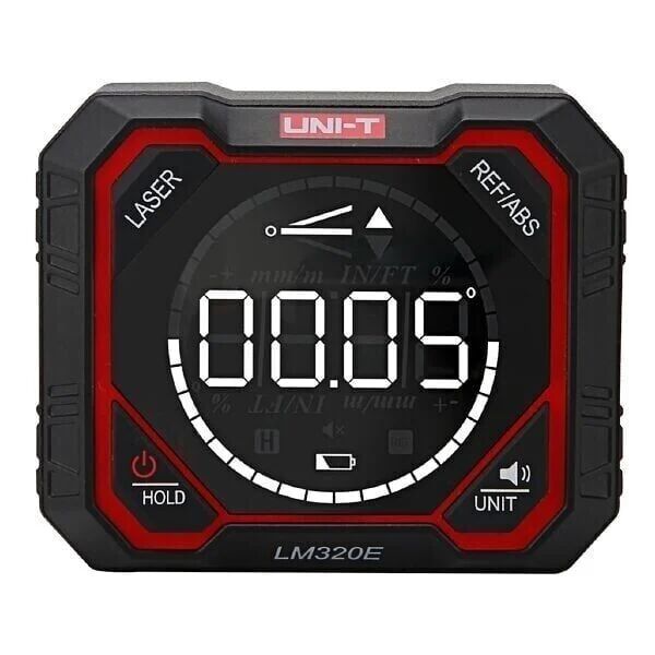 UNI-T LM320E Yüksek Hassasiyetli Açı Ölçer(Lazerli)
