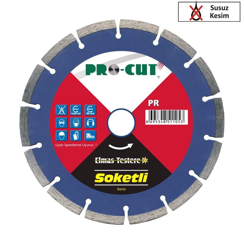 SOKETLİ TESTERE FLANŞLI 115 HA