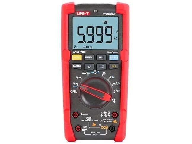 UNI-T UT17BPRO Dijital True RMS Multimetre