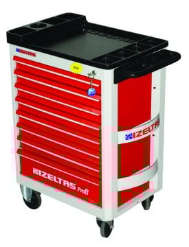 İzeltaş 8241001209 8 Çekmeceli Pro8 Mobil Takim Dolabi Kirmizi ( Dolu - 209 )