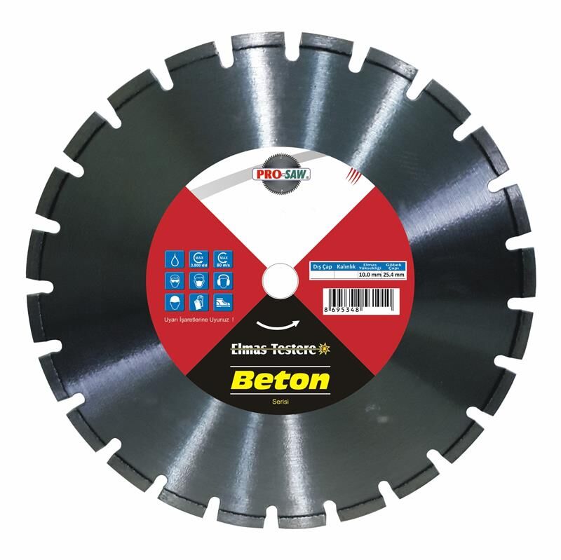 BETON TESTERE 350 C