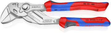 KNIPEX 86 05 180 DÜZ ÇENE AYARLI PENSE