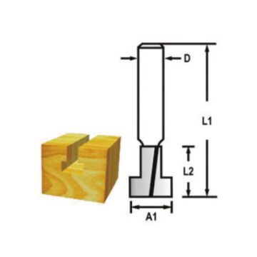 FREZE BIÇAĞI 12x30 mm