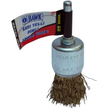 HAWK HA10137 SARI TELLİ PİMLİ KALEM FIRÇA