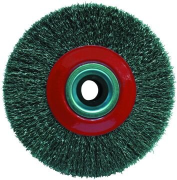 GRİ TELLİ DAİRE FIRÇA 200x25 mm
