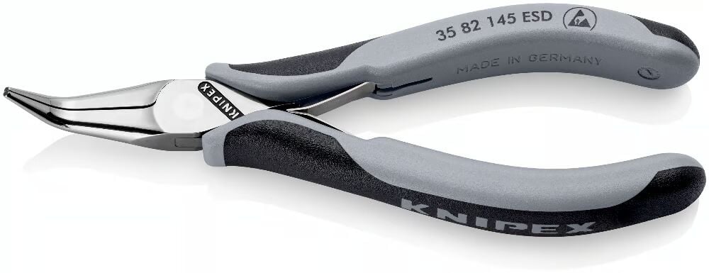 KNIPEX 35 82 145ESD ELEKTRONİKÇİ KARGABURUN ESD- KUTU MAFSALLI